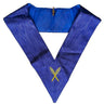 Secretary Collar. Natural Silk - Blue Lodge, York Rite