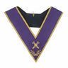 Treasurer  purple Collar. Natural Silk - Memphis-Misraïm Rite (ORUMM)