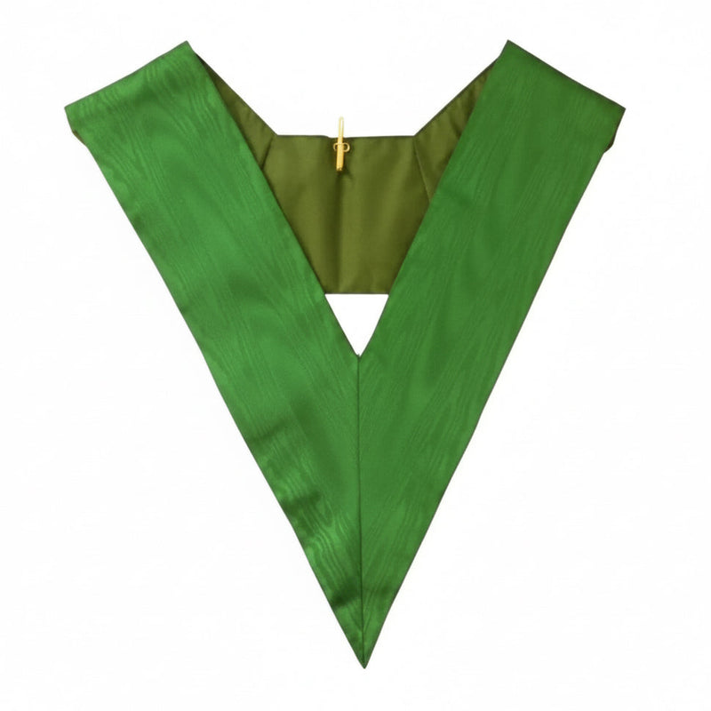Sautoir vert Chevaliers de la Croix Rouge - Écosse - Nos Colonnes