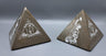 Sculpture « Pyramide » pour passage de Compagnon - gravure au choix