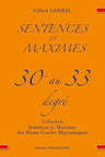 Sentences et Maximes. 30e au 33e degré