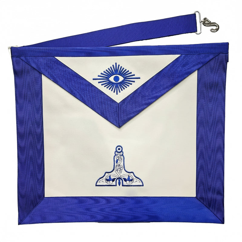 Tablier 1er Surveillant. 39x33cm - Rite d’York - Nos Colonnes