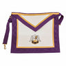 46th Degree Apron. Faux leather. 39x33cm - Memphis-Misraim