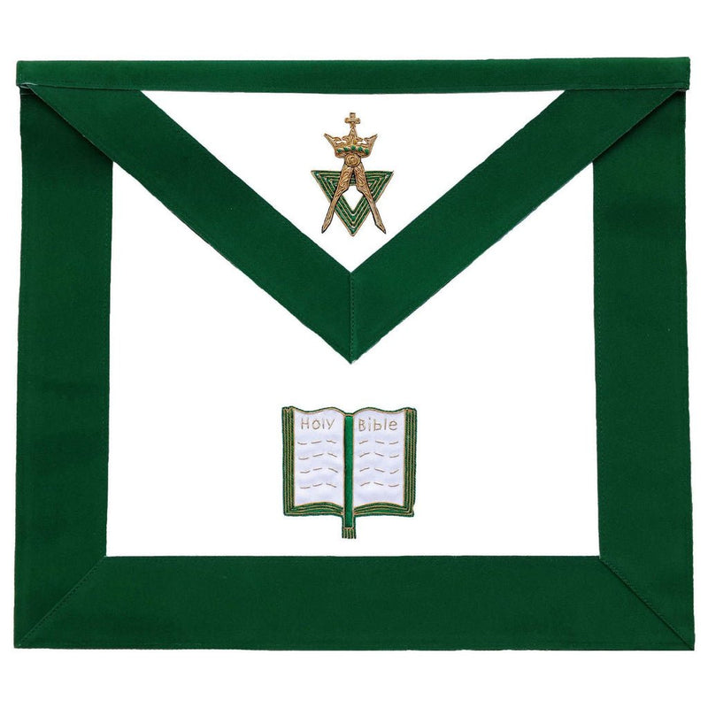 Tablier Chapelain - Degrés Maçonniques Alliés (style américain) - Nos Colonnes