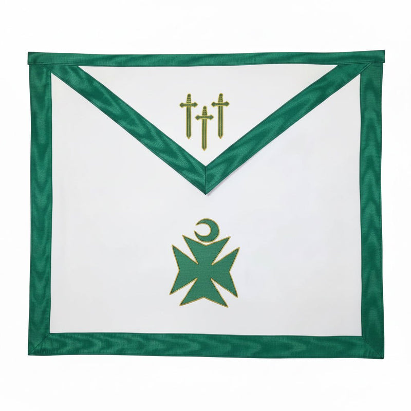 Tablier Chevalier de Constantinople - Degrés Maçonniques Alliés (style américain) - Nos Colonnes