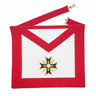 Knight Rose Croix Apron. Cross Moline - 18th degree AASR