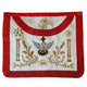 Tablier Chevalier Rose‑Croix – 18° degré REAA (Étoile, Pélican & Rose‑Croix)