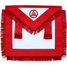 Companion Apron. Tassels and Fringe. 41x35 cm - American Royal Arch (York Rite)