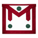 Knight Mason Crimson Apron (Pendants) - Irish Constitution
