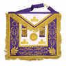 Grand Master 97° deluxe Apron. Real leather. 41x46cm - Memphis-Misraim Rite (ORUMM)