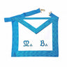 Master Apron. M.: B.:. 39 x 33cm - French Rite "Groussier" (RFG)