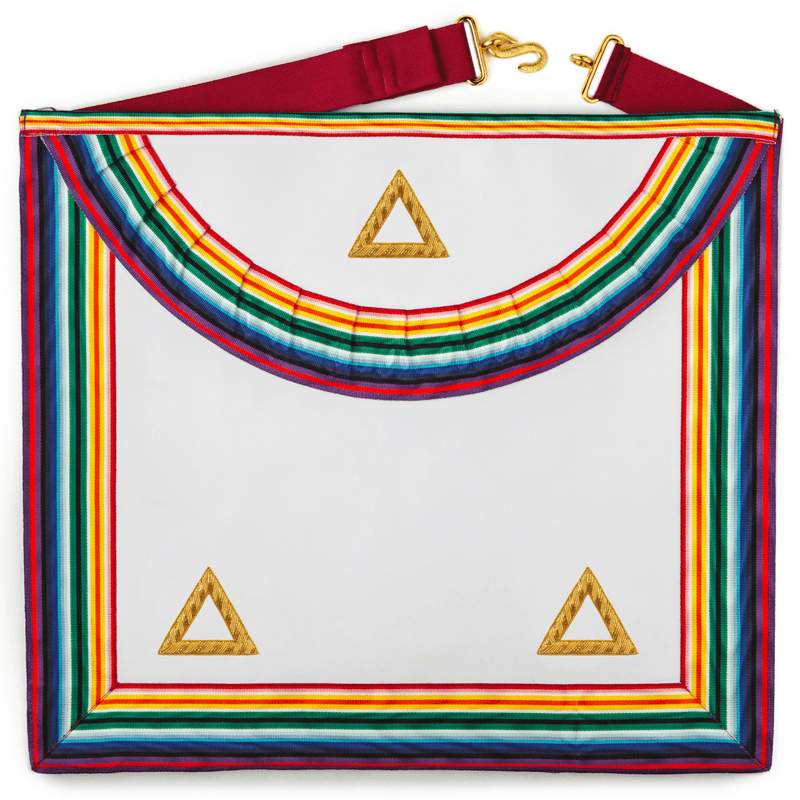 Tablier Grand Officier / Passé Vénérable Noé - Nautonier de l’Arche Royale - Nos Colonnes
