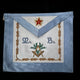 Master Mason Deluxe Apron - French Rite Modern Restored - BA