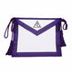 Cryptic (Royal & Select Master) Member Apron with cord (Broken left) - American Constitution