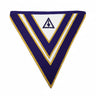 Cryptic (Royal & Select Masters) Member Gold Trim Apron - Canadian Constitution (East)