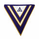 Cryptic (Royal & Select Masters) Member Gold Trim Apron - Canadian Constitution (East)