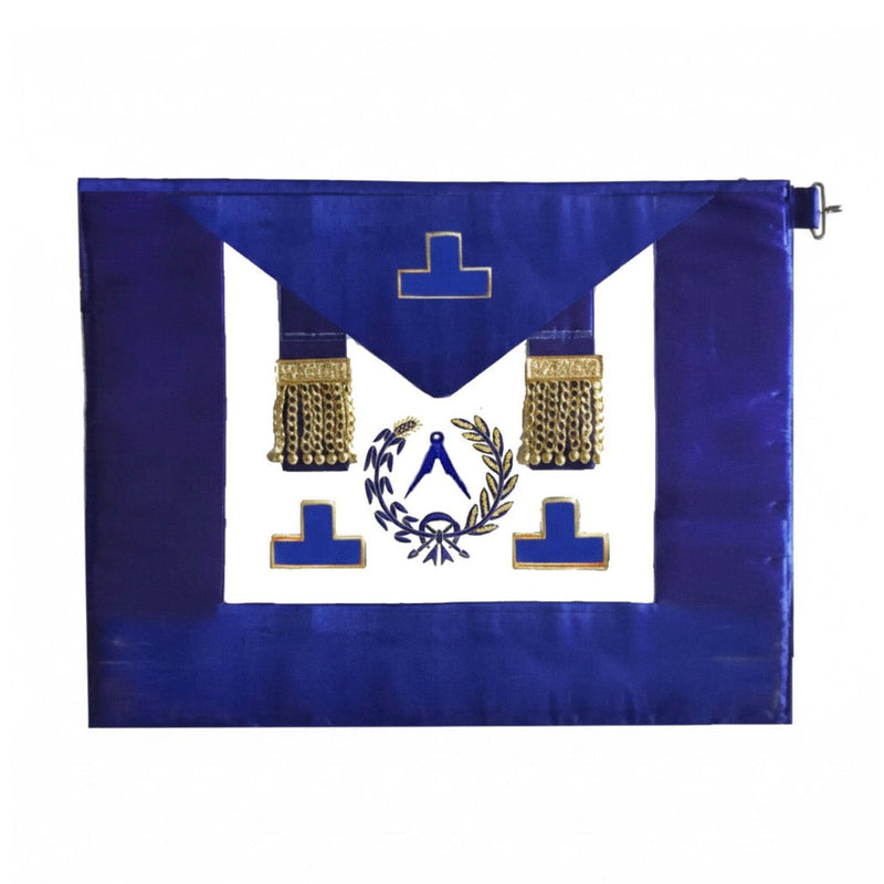 Tablier National. Grand Inspecteur. Petite Tenue - Grandes Loges, style anglais - Nos Colonnes
