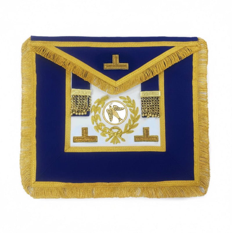 Tablier National. Grand Officier. Badge Fonction. Grande Tenue - Grandes Loges, style anglais - Nos Colonnes