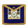 Grand Officer Full Dress Apron - Embroidered Rank - Grand Lodges , English Style  