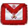 Past High Priest Apron. Fringe. 41x35 cm - American Royal Arch (York Rite)