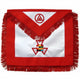 Tablier Passé Grand Prêtre. Franges. 41x35 cm - Arche Royale Américaine (Rite d’York)