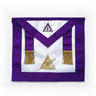 Cryptic (Royal & Select Master) Past TIM Apron (Broken left) - American Constitution