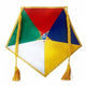 Five Colors Apron (decorative cord and tassels) - OES