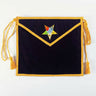 Patron Velvet Apron with Decorative Cord - OES 