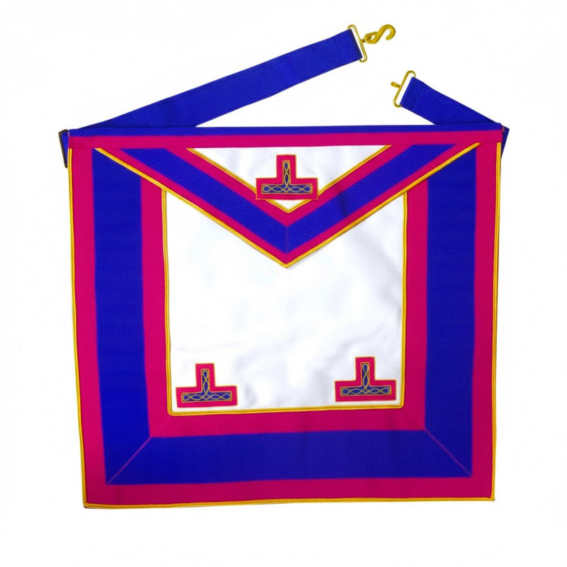 Tablier Provincial Petite Tenue - Maçonnerie de la Marque - Nos Colonnes