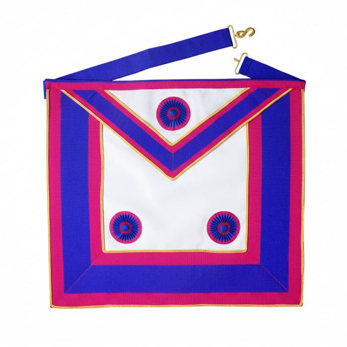 Tablier Provincial Petite Tenue - Maçonnerie de la Marque - Nos Colonnes