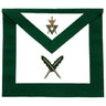 Allied Masonic DEGREES SECRETARY APRON - American Constitution. 41x35 cm