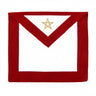 Most Excellent Master Apron. 41x35 cm - American Royal Arch (York Rite)
