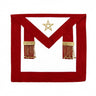 Most Excellent Master Apron. Tassels. 41x35 cm - American Royal Arch (York Rite)
