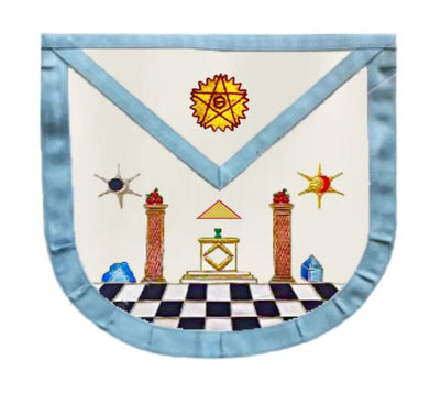 Tablier Vénérable Maître Pavé Mosaïque RFMR