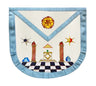 Tablier Vénérable Maître Pavé Mosaïque RFMR