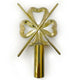 Director of Ceremonies golden Wand Top - Royal Standard of Scotland