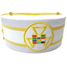 Past High Priest Deluxe white Cap - American Royal Arch (York Rite)