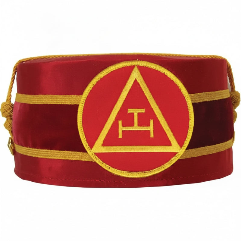 Toque de Luxe Rouge - Arche Royale Américaine (Rite d’York) - Nos Colonnes