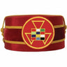 Past High Priest deluxe red Cap - American Royal Arch (York Rite)