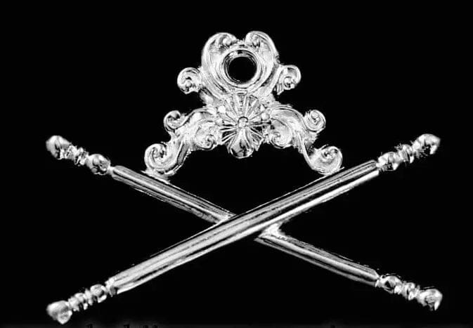 Bijou Maréchal - Rite d’York bijoux Nos Colonnes - Boutique Maçonnique Argenté