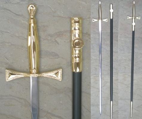Épée personnalisées Epées et Dagues Nos Colonnes - Boutique Maçonnique 