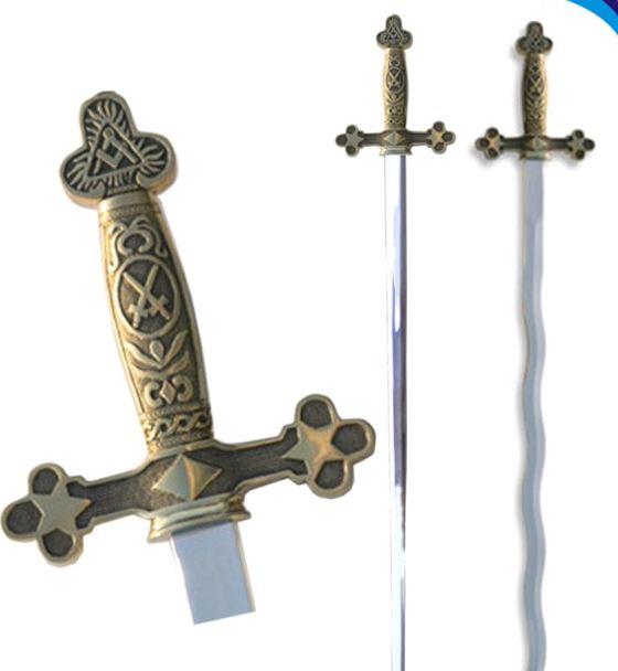 Épée personnalisées Epées et Dagues Nos Colonnes - Boutique Maçonnique 