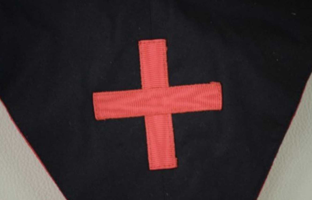 Sautoir Chevalier Rose-Croix. Croix Ancrée - 18° degré REAA sautoir Nos Colonnes - Boutique Maçonnique 