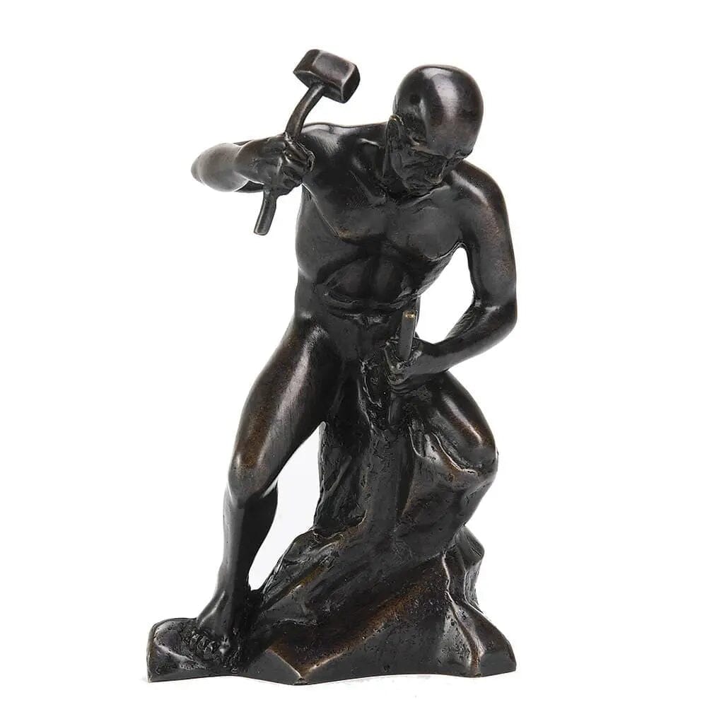 Statuette Tailleur de Pierre (Bronze) statuette Nos Colonnes - Boutique Maçonnique 