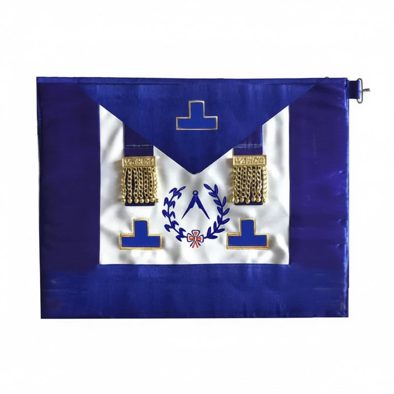 Tablier National. Grand Inspecteur. Petite Tenue (47x41cm) tablier Nos Colonnes - Boutique Maçonnique