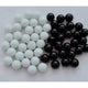 Masonic Polling Balls. Glass