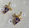 Masonic Cufflinks "Trowel" (Gold)