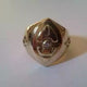 Masonic gold Signet Ring