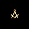 Compass On Graduated Square - Pendant