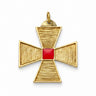 Croix Pectorale Commandeur CBCS (Rouge & Or) - Ordre Intérieur RER - promo